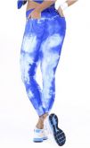 Fuso Azul/Branco c/ Bolso e Passante Tiedye